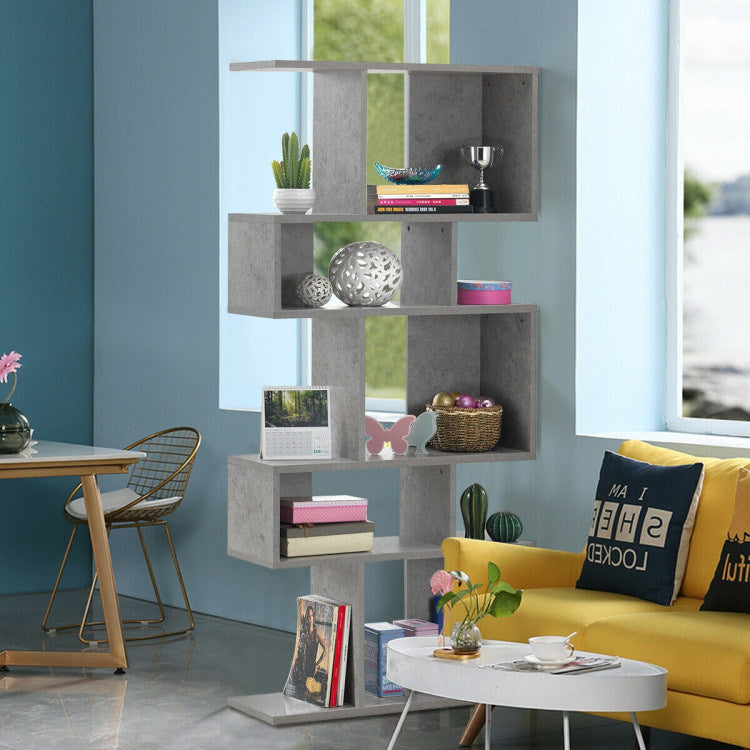 Cubes Ladder Shelf Corner Bookshelf