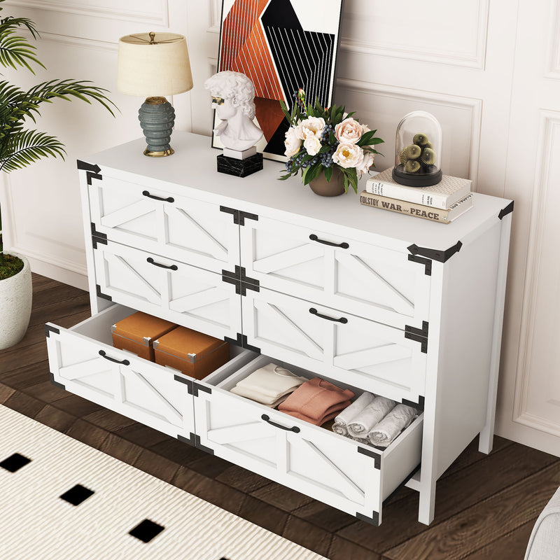 Multifunctional Dresser Barn Style