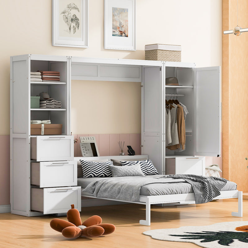 Murphy Bed Wall Bed with Closet