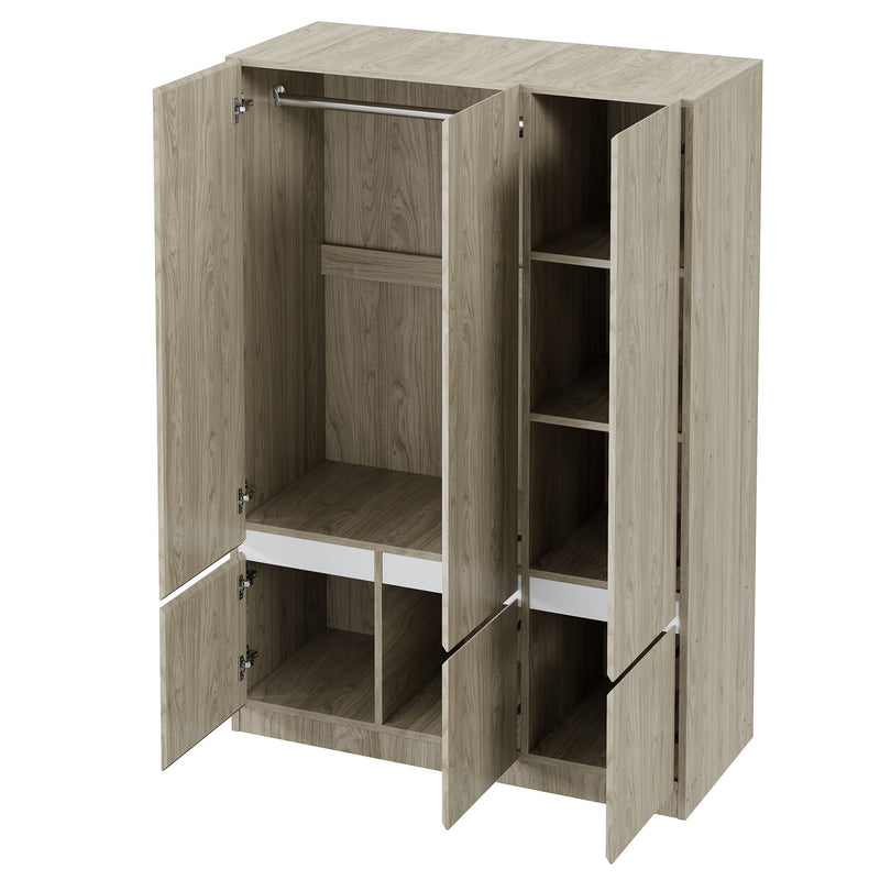 Wooden Wardrobe Storage