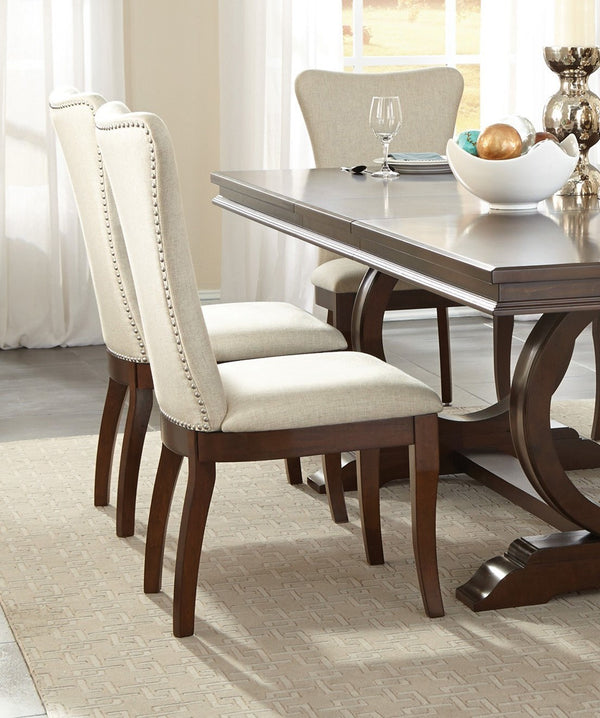 Modern Traditional 7pc Dining Set Table