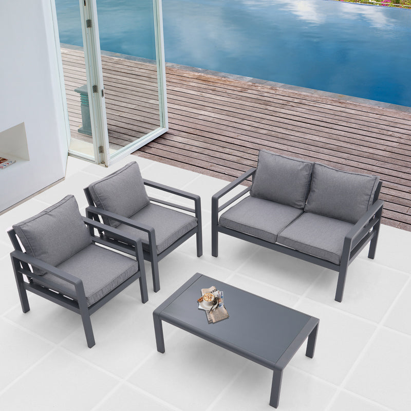 All Weather Aluminum Outdoor Patio Set