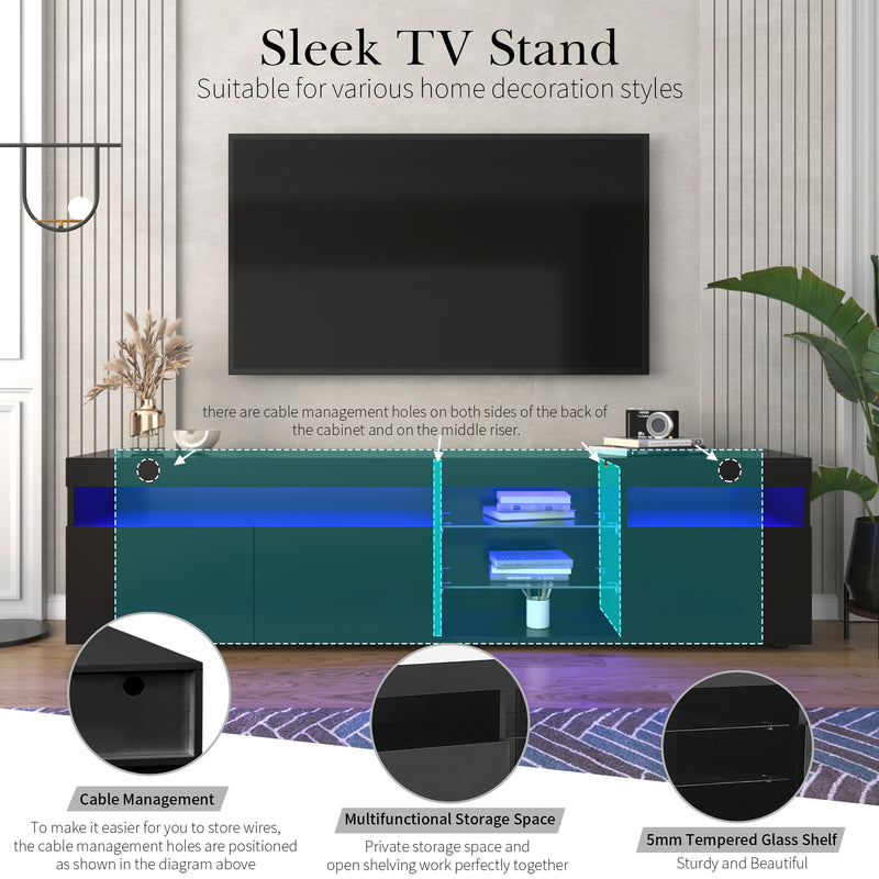 Modern Design TV Stands  with Multi-Functional Storage