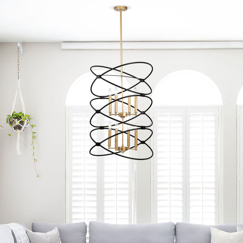 Transitional Metal Chandelier