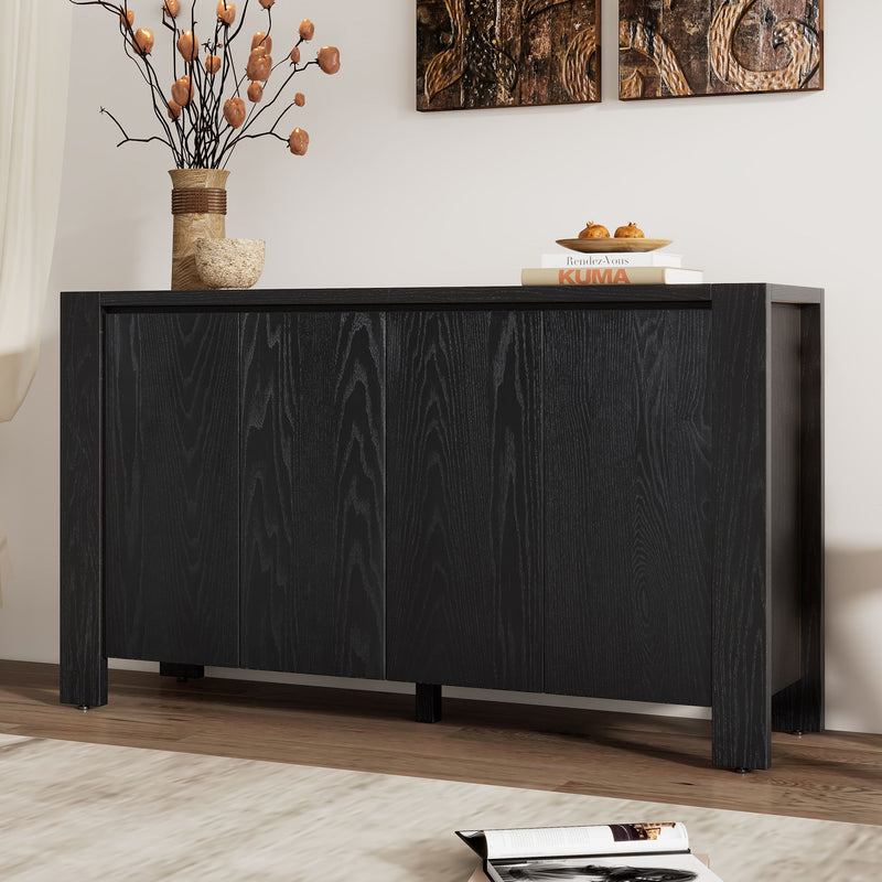 Retro Sideboard with Distressed Finish