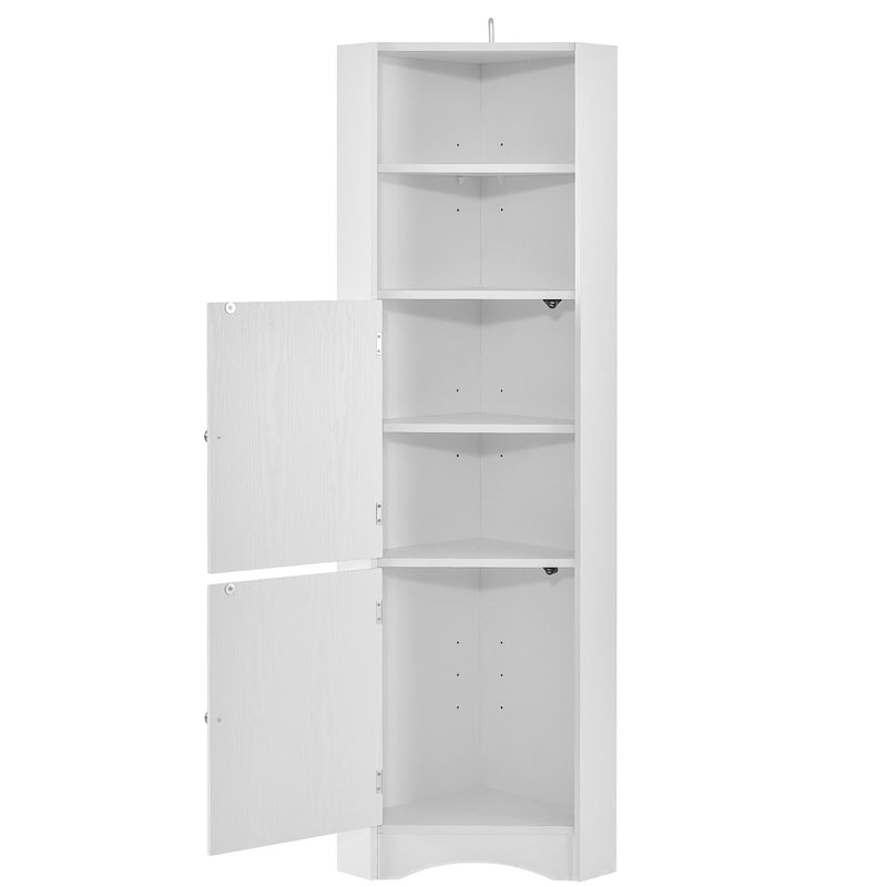 Tall Bathroom Corner Cabinet