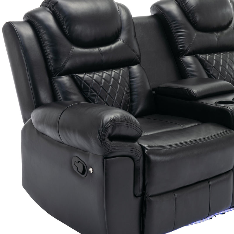 Home Theater Seating Manual Recliner