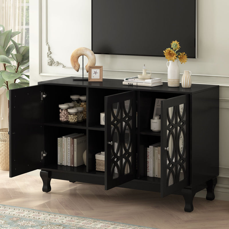 Mirrored TV Stand up to 55 Inches