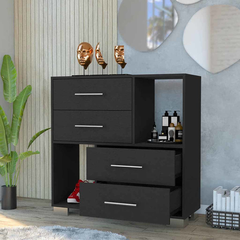 Black Wengue Finish Dresser