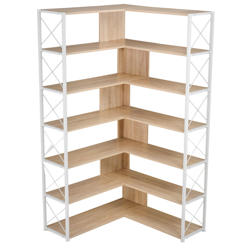 L-Shaped Corner Book Shelf