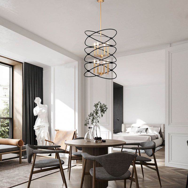 Transitional Metal Chandelier