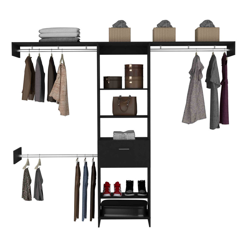 Closet System Black