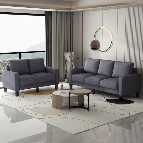 Modern Living Room Furniture Sofa in Fabric 2+3 Seat