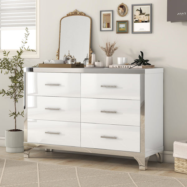 Elegant High Gloss Dresser