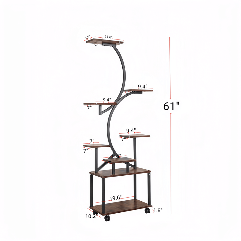 Plant Stand with Grow Lights