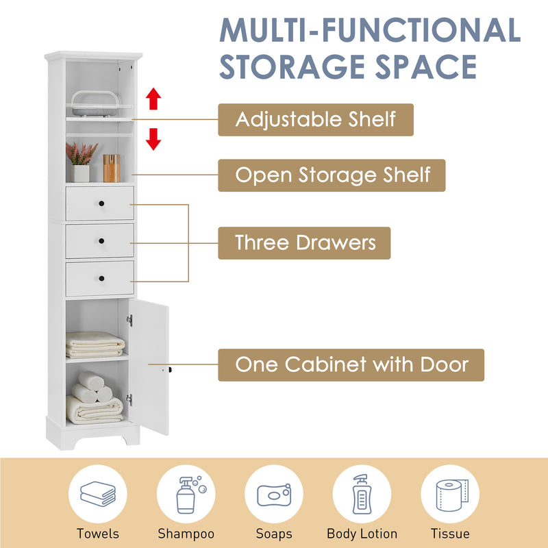 Freestanding Storage Cabinet w