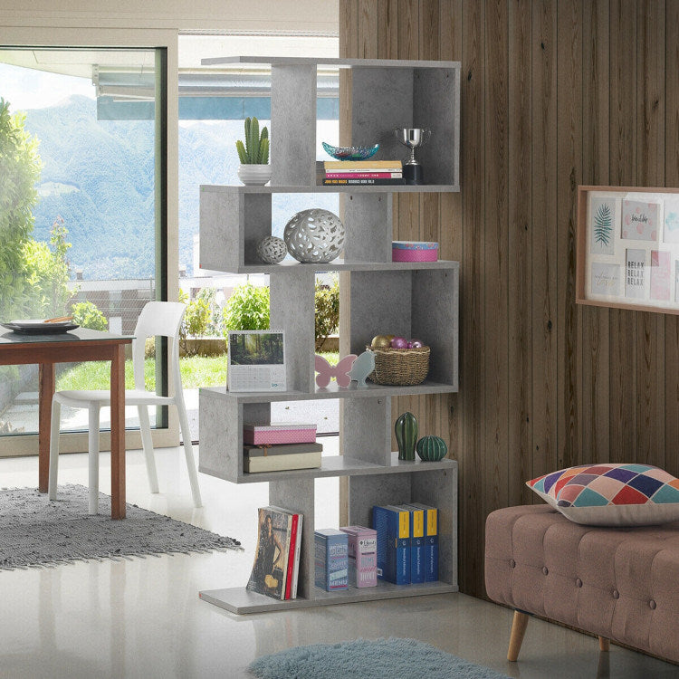 Cubes Ladder Shelf Corner Bookshelf