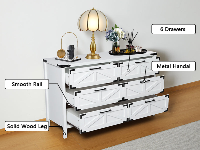 Multifunctional Dresser Barn Style