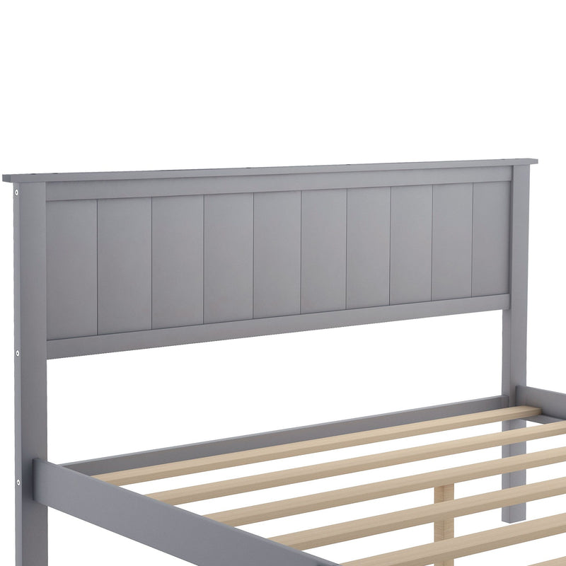 Twin Platform Bed with Under bed Drawers