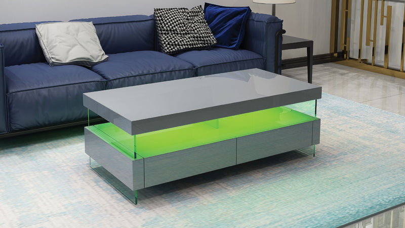 Modern & Contemporary Style Coffee Table in Gray