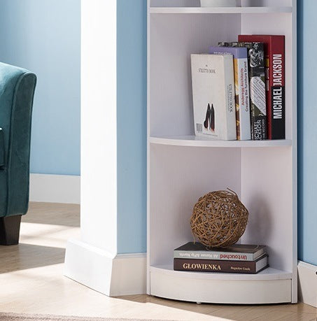 Bookcase Corner White