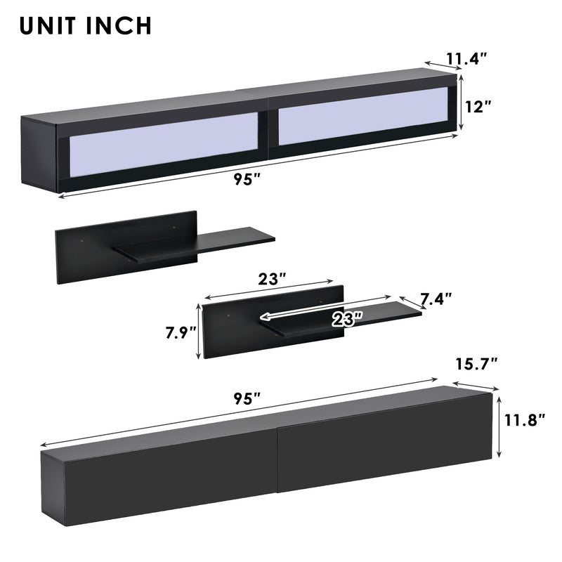 Wall Mount Floating TV Stand