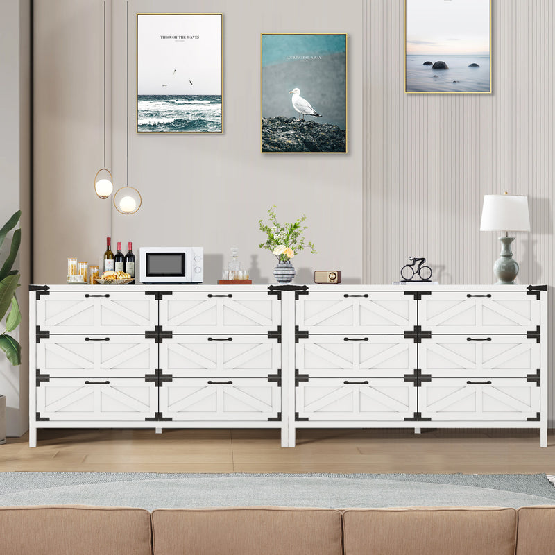 Multifunctional Dresser Barn Style