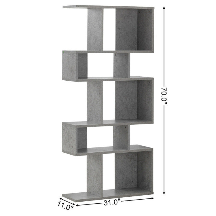 Cubes Ladder Shelf Corner Bookshelf