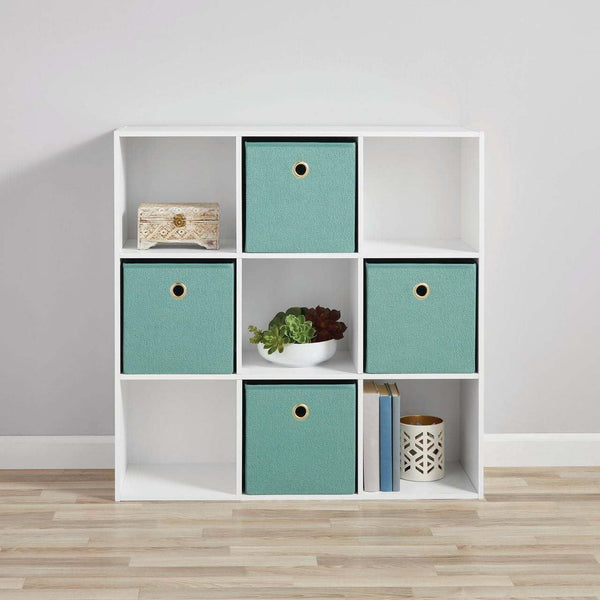 Wooden Cube Storage Shelf