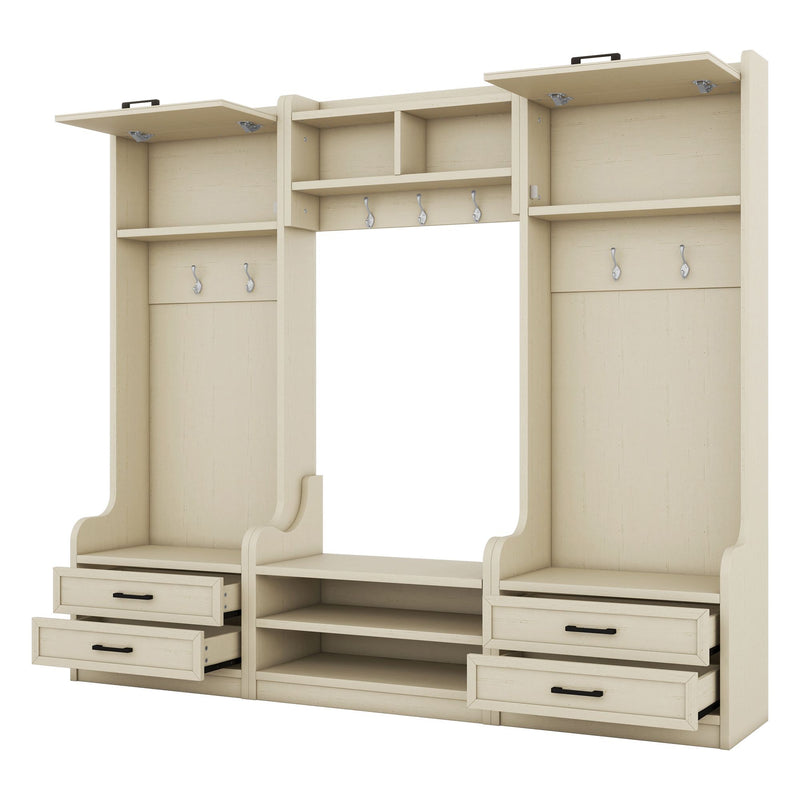 4-in-1 Detachable Hall Storage