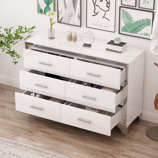 Elegant High Gloss Dresser