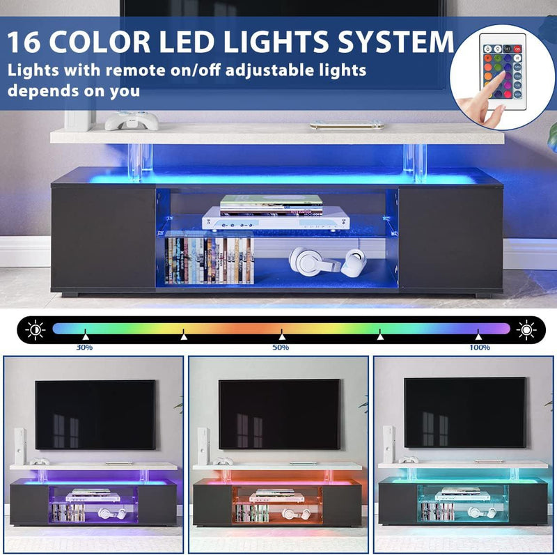 LED Gaming Entertainment Center