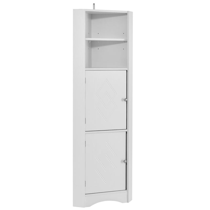 Tall Bathroom Corner Cabinet