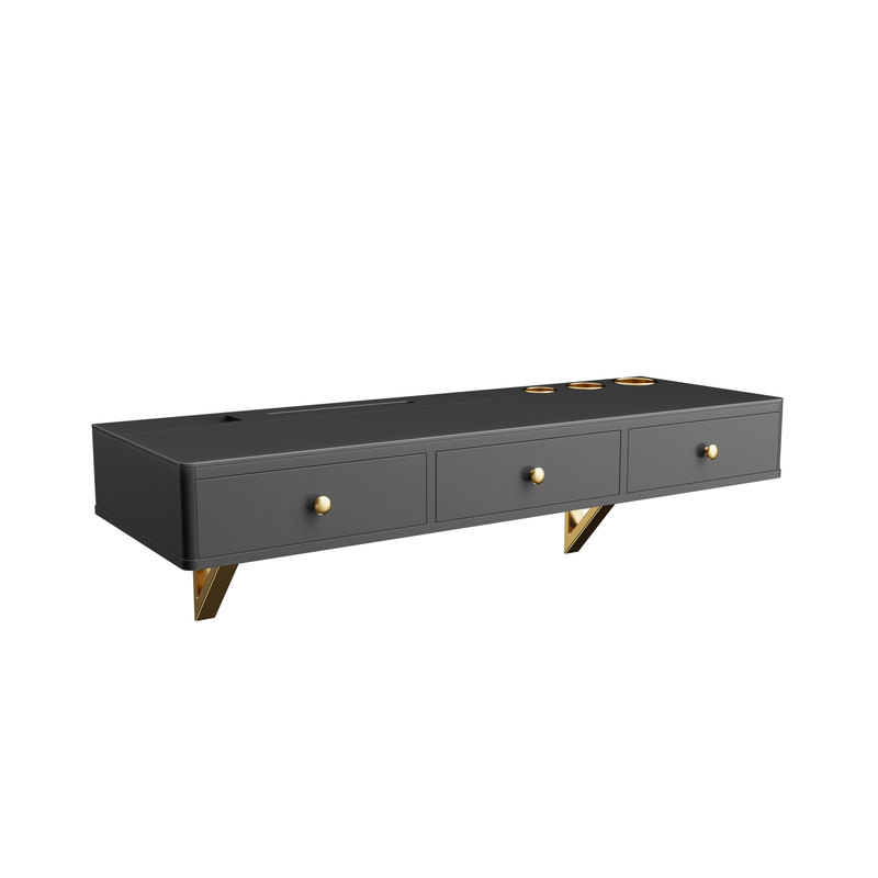 47" Wall-Mounted Vanity Table