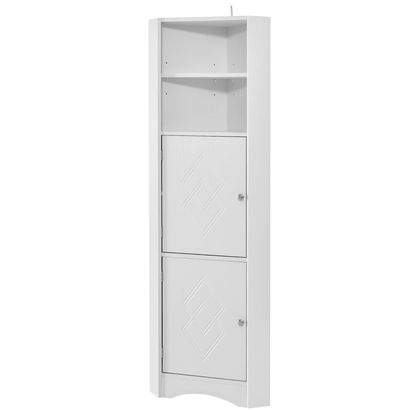 Tall Bathroom Corner Cabinet