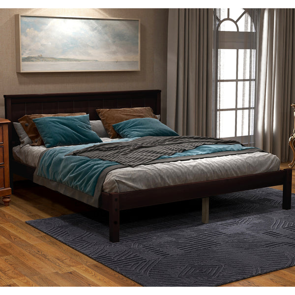 Platform Bed Frame with Headboard