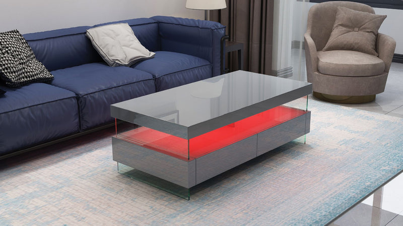 Modern & Contemporary Style Coffee Table in Gray