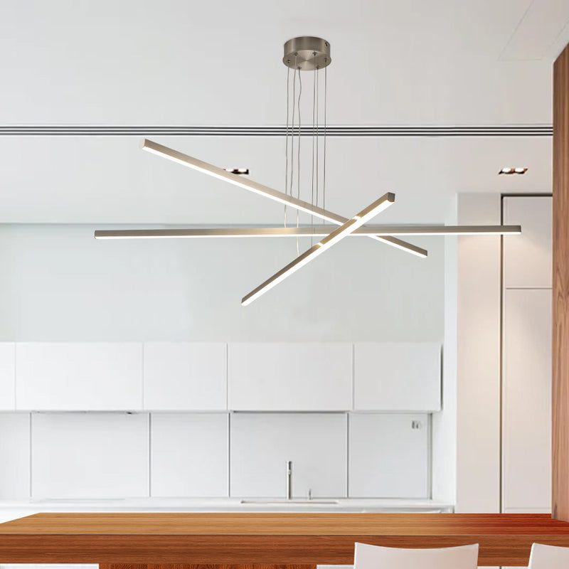 Pendant Lighting Fixture With Integrated LED