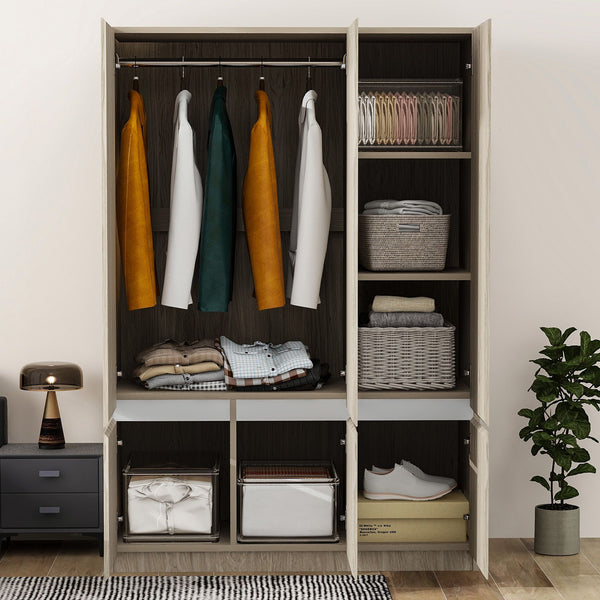 Wooden Wardrobe Storage