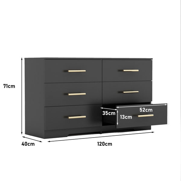 Large Modern drawers chest