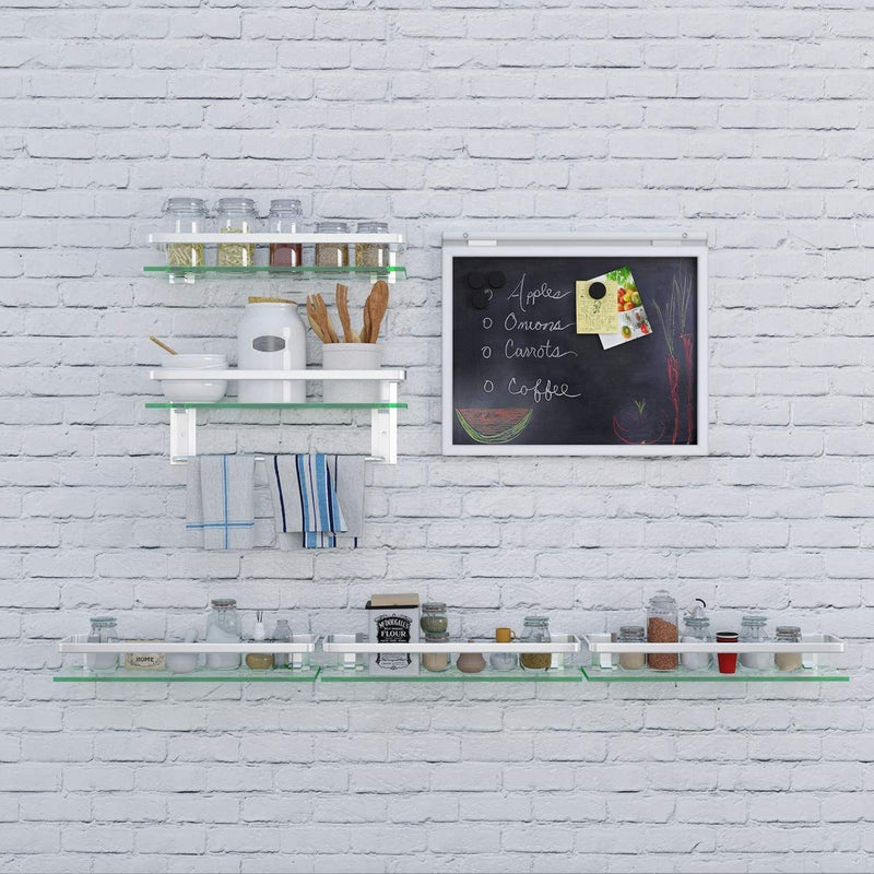 Glass Bathroom Shelf