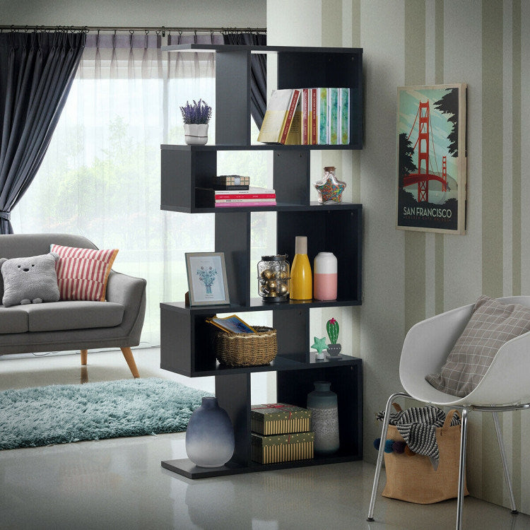 Cubes Ladder Shelf Corner Bookshelf