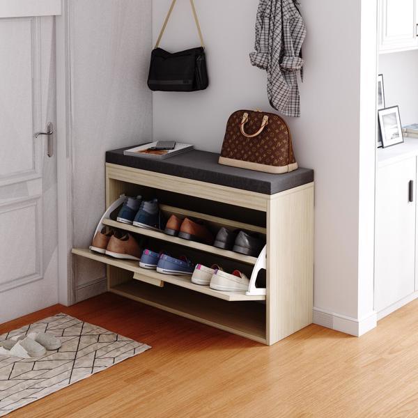 Rattan Shoe Rack