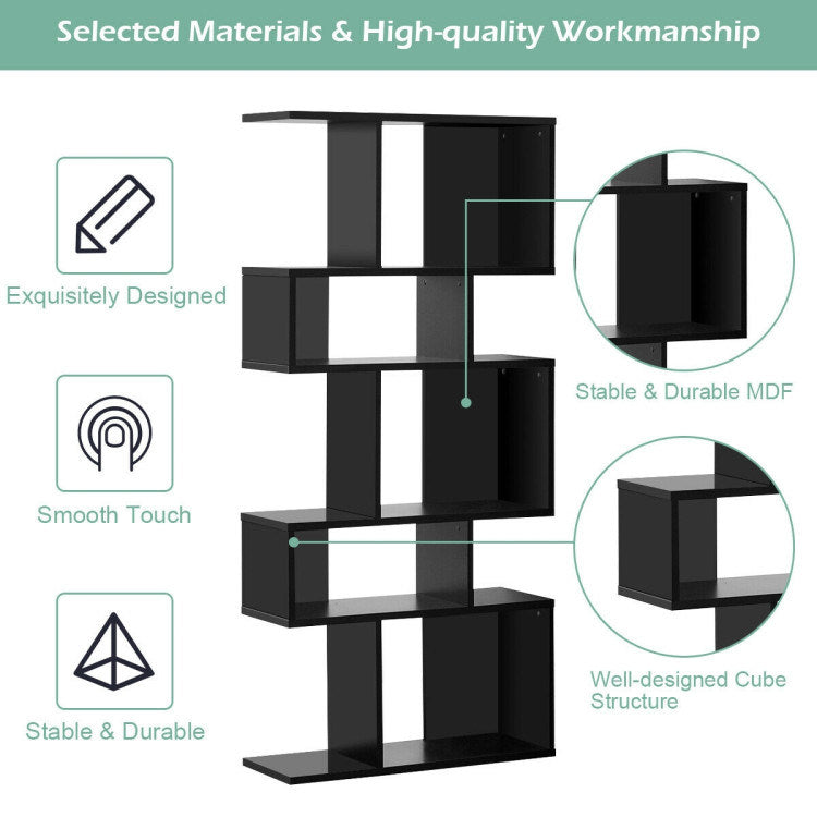 Cubes Ladder Shelf Corner Bookshelf