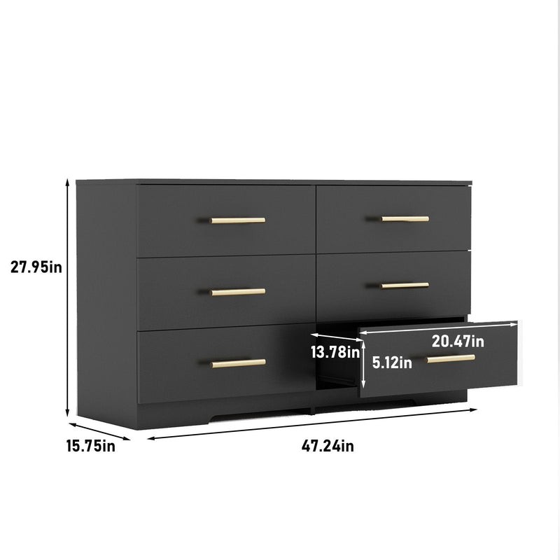 Large Modern drawers chest