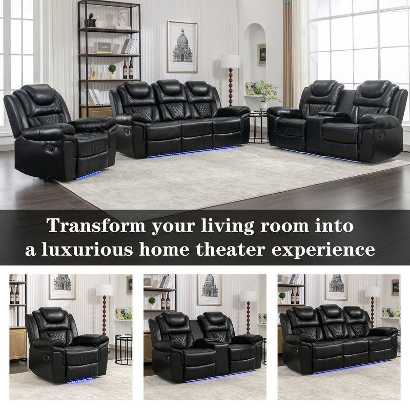 Home Theater Seating Manual Recliner