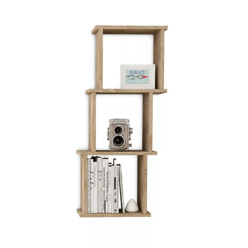 Connected Three Cube Wall Shelf