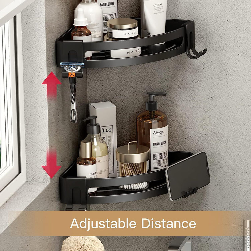 Shelf Caddy 2 Pack Organizer Corner