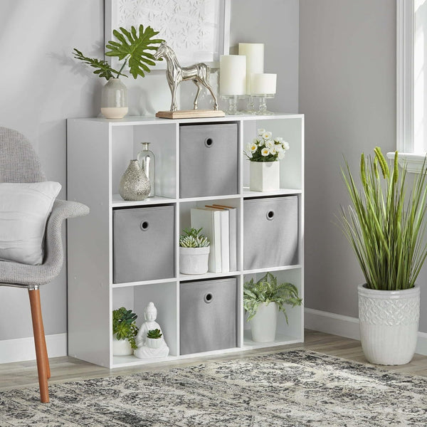 Wooden Cube Storage Shelf