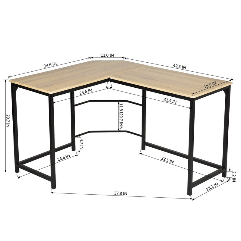 L Shaped Computer Desk